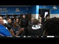 FDU coach Tobin Anderson's locker room speech after historic upset