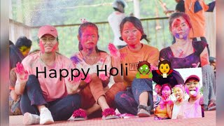 Happy Holi//bishramganj railway station 🚉//RINU OFFICIAL VlOG//18/03/2022 E40