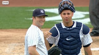 TB@NYY: Warren hustles for a nice barehanded play