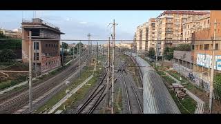 Intercity Day con E401 e pilota z1 in transito a Roma Tuscolana