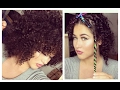 DIY Heatless Curls with Straws I Afro Locken mit Strohhalmen OHNE HITZE I Marina Si