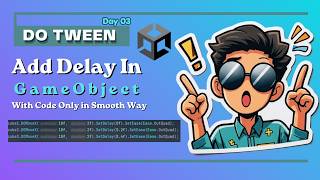 How to delay animation in DoTween in Unity? #unity #dotween #gamedev