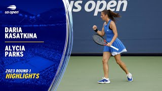 Daria Kasatkina vs. Alycia Parks Highlights | 2023 US Open Round 1