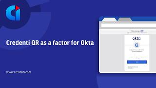 Credenti QR MFA for Okta on Shared Devices | Passwordless Login Without Apps or Hardware