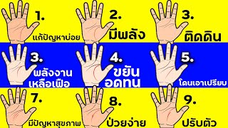 ดูลายมือ เส้นใจทั้ง 9 แบบ บอกสุขภาพ ความสัมพันธ์ ความมั่นคงของชีวิต โรคภัยไข้เจ็บ ความขยัน