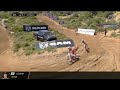 de wolf vs l.coenen for the win mx2 race 1 mxgp of sardegna 2024