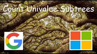 Count Univalue Subtrees - LeetCode 250 - Python