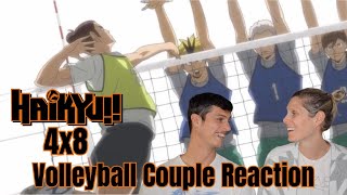 Volleyball Couple Reaction to Haikyu!! S4E8: \