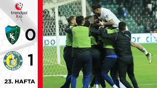 Kocaelispor (0-1) ASTOR Enerji Şanlıurfaspor - Highlights/Özet | Trendyol 1. Lig - 2023/24