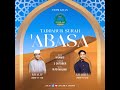 [LIVE] EDISI KHAS TADABBUR SURAH 'ABASA : AYAT 11 - 21