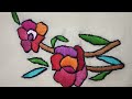 477-Unique embroidery design like glass painting(Hindi/ Urdu/ English)