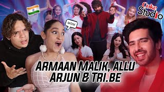 KPOP & Indian Music! Waleska & Efra react to Memu Aagamu ft. Allu Arjun, Armaan Malik, and TRI.BE