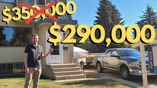 Touring A $290,000 Half Duplex in St. Albert | 23 Langley Ave | Lacombe Park