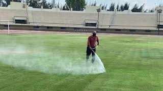 صيانة المسطحات الخضراء  Maintenance of green areas