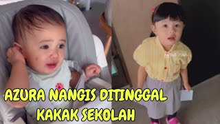 AZURA LARI KEJAR KAKAK AMEENA BERANGKAT SEKOLAH