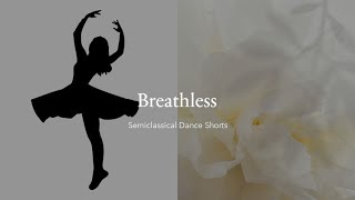 Breathless Dance Short Video | Semiclassical Indian Bollywood Dance #shorts