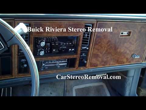Buick Riviera Stereo Removal Buick Riviera Stereo Removal