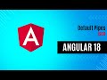 Default Pipes | json pipe | Angular 18 | Angular