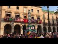 Castellers de Vilafranca - 3d10fm - Vilanova i la Geltrú 2018