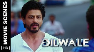 Johnny Lever Gets Beaten up | Dilwale | Movie Scene | Kajol, Shah Rukh Khan, Varun Dhawan