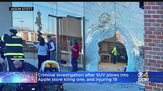 Criminal investigation underway after SUV crashes into Apple Store in Hingham