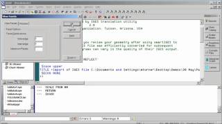 Importing and Exporting IGES Files in ASAP