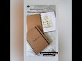 cuaderno con porta bolígrafo