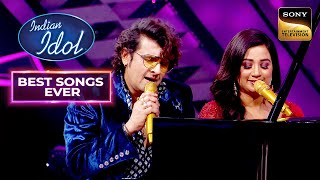 Iconic डुओ Sonu Nigam और Shreya ने सबपर चलाया अपने सुरों का जादू | Indian Idol 14 | Best Songs Ever