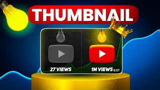 How To Make Clickable YouTube Thumbnails !!