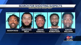 Houma police searching for 4 new suspects in Thirsty's bar shooting