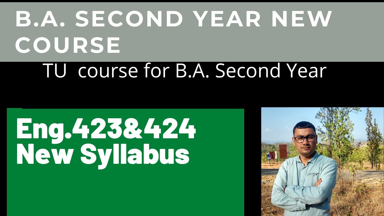 B A Second Year Syllabus/course - YouTube