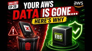 Your AWS Data Is Gone… Here’s Why (EBS vs Instance Store Explained) | SAA-C03 Ep 28