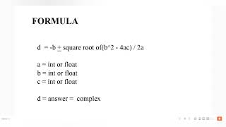 #9 Solve Quadratic Equation using Python | Python for Beginners | Zero to Hero