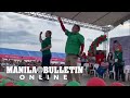 Sara Duterte dances Harry Roque's campaign dance during UniTeam grand rally in Nueva Ecija