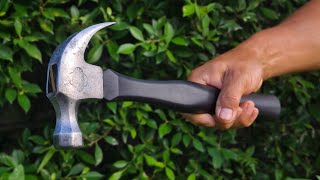 Making a Beautiful Hammer Handle From Ebony Wood | Woodworking , Belknap Bluegrass