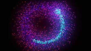 Particle Ring video background full hd 1080p After Effects