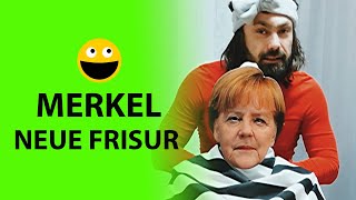 😂Angela Merkel bekommt neue Frisur