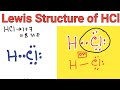 Lewis structure of HCl (Hydrogen chloride)