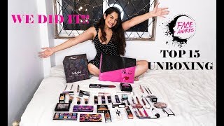 NYX FACE AWARDS INDIA TOP 15 UNBOXING || #FACEAWARDSINDIA