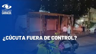 Dos muertos y tres heridos dejan hechos violentos en Cúcuta