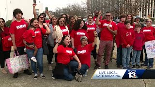 Protestors in Montgomery over several Alabama bills targeting illegal immigration