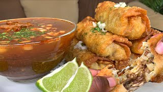 HOW TO MAKE BIRRIA EGG ROLLS INSTANT POT!