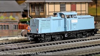 New Roco AC Three Rail Locomotives 2021