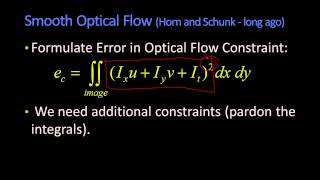 Smooth Optical Flow