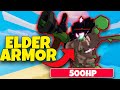 Eldertree with ARMOR IS REAL - Roblox Bedwars