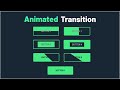 6 Different Types of Animated Button Hover Effect Design using Pure CSS in Few Steps | CSS Tricks