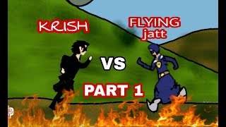 flying jatt vs krrish | part 1| by animated vines of mk