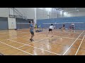 Westie Shuttlers JURONG WEST SPORTS HALL 17AUG24 新加坡羽毛球 SINGAPORE BADMINTON MIXED DOUBLE GAME 7