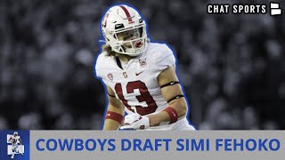 2021 NFL Draft: Dallas Cowboys Select Simi Fehoko WR From Stanford With Pick 179 In The 5th Round