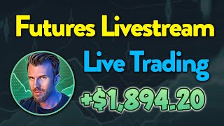 +$1,894.20 Profit - LIVE Day Trading! Market Clubhouse Futures Livestream - June 20th, 2024